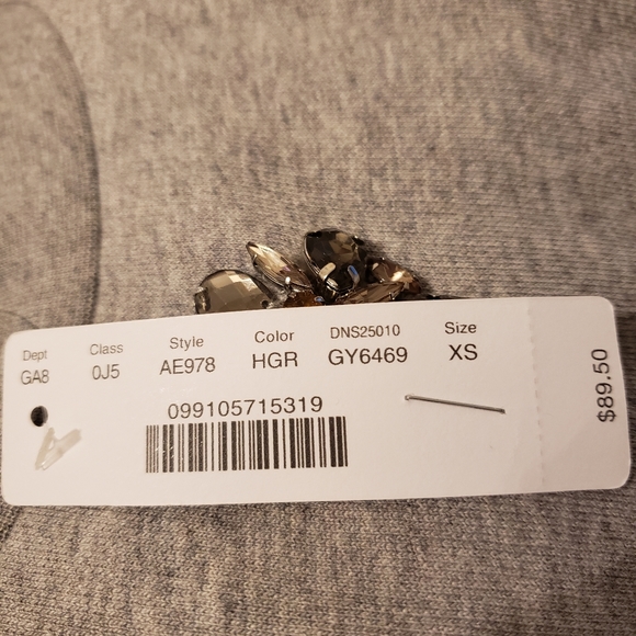 NEW J. Crew Crewneck Sweat Shirt Embellished - Picture 2 of 12